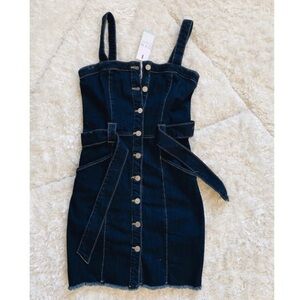 Elegant Denim Dress